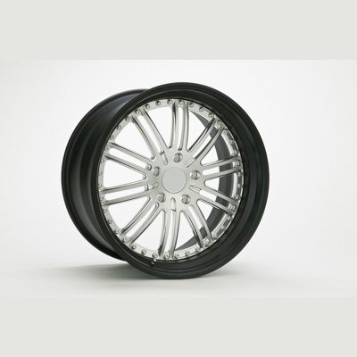 Alloy Wheel 17 x 7, Silver Multi-Spoke