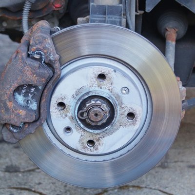 Vented Front Brake Disc Pair, 277 mm