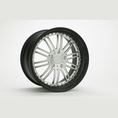 Alloy Wheel 17 x 7, Silver Multi-Spoke
