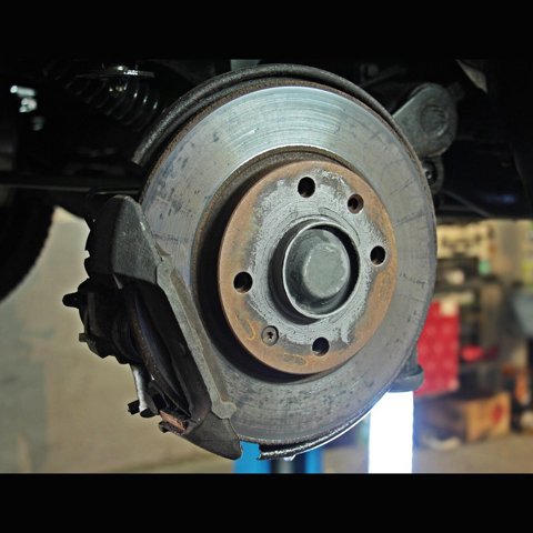 Drilled Sport Brake Disc, Rear